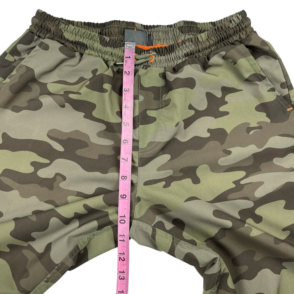 Eddie Bauer Kids XL Camo Shorts Green Mesh Lined Lightweight Outdoor Activewear - Picture 7 of 12
